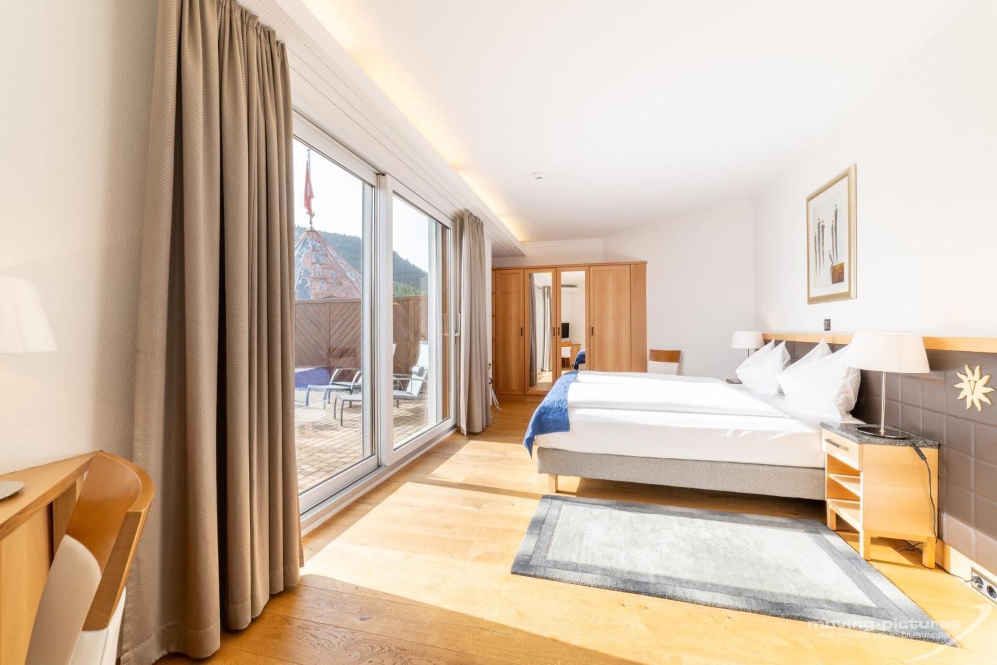 Turmhotel Victoria Davos Eksteriør billede