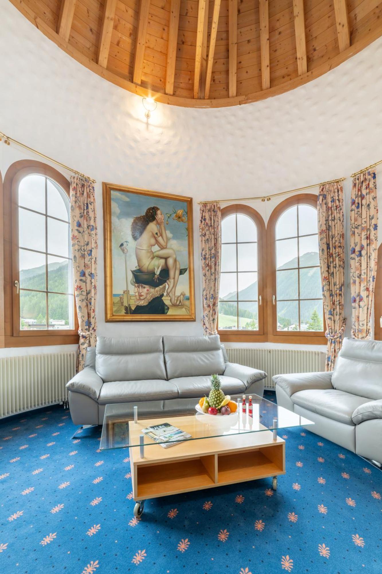 Turmhotel Victoria Davos Eksteriør billede